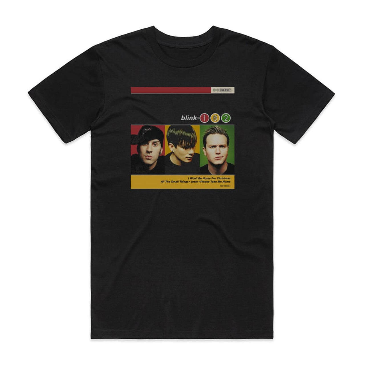 blink-182 I Wont Be Home For Christmas T-Shirt Black