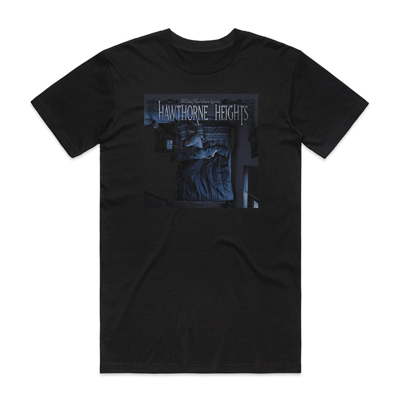 Hawthorne Heights If Only You Were Lonely T-Shirt Black