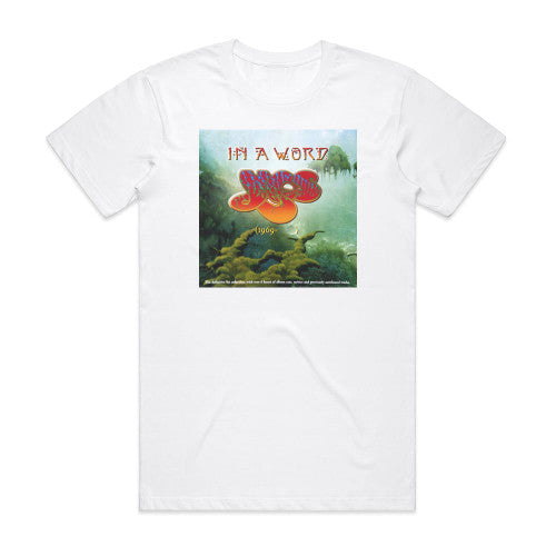 Yes In A Word Album Cover T-Shirt White