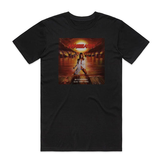 Annihilator In Command Live 1989 1990 T-Shirt Black
