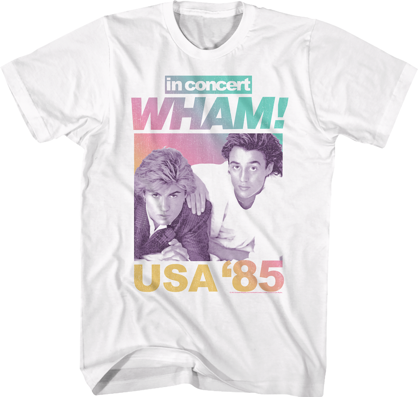 In Concert USA '85 Wham T-Shirt