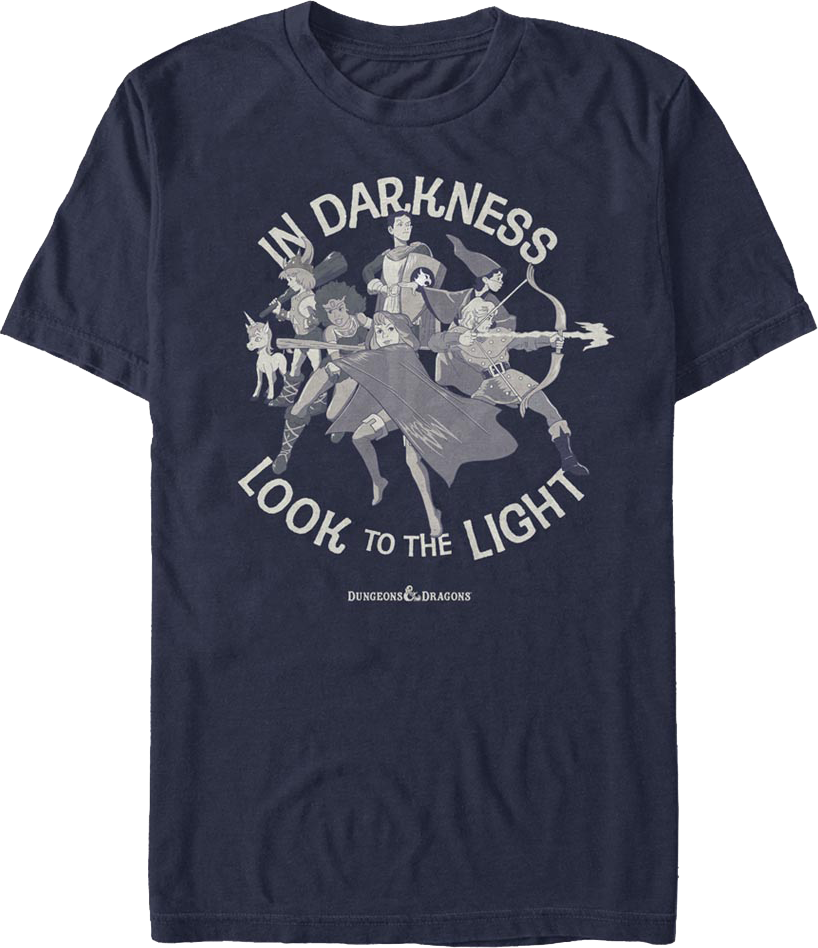 In Darkness Look To The Light Dungeons & Dragons T-Shirt