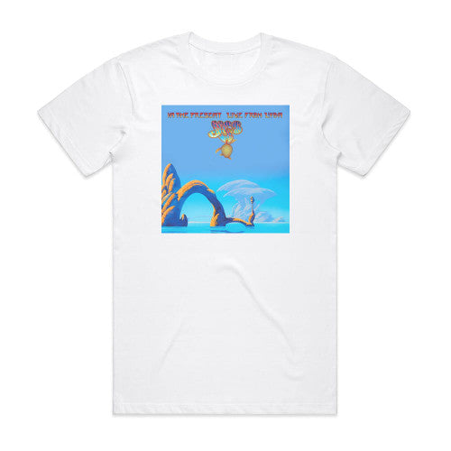 Yes In The Present Live From Lyon Album Cover T-Shirt White