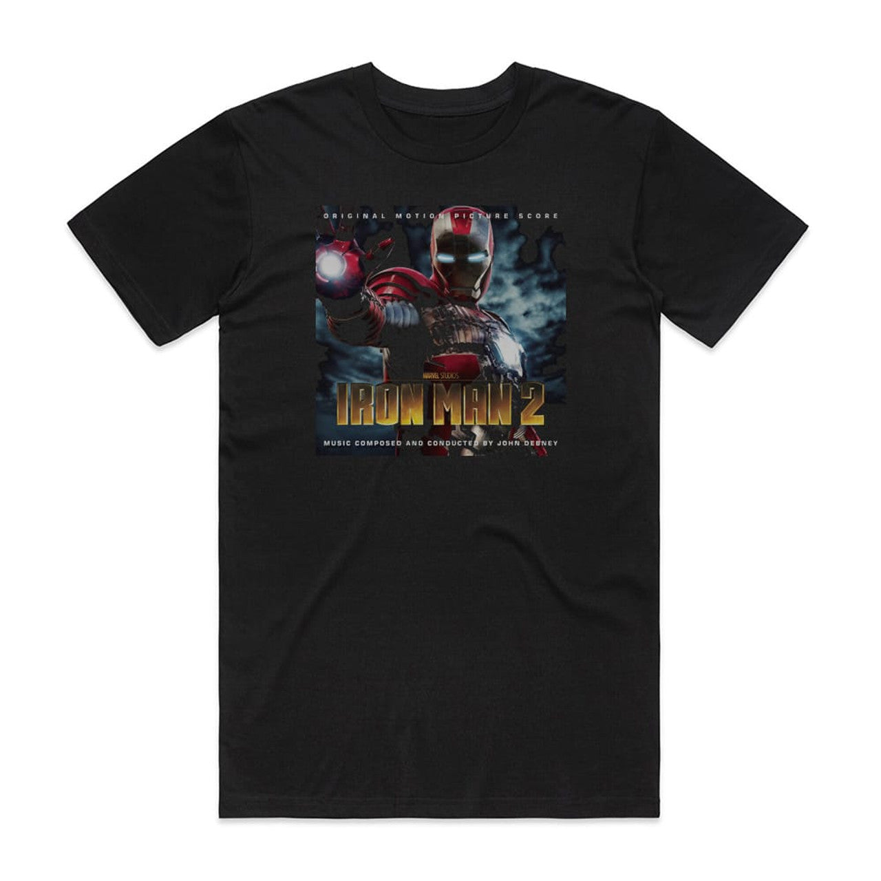 John Debney Iron Man 2 Original Motion Picture Score 1 T-Shirt Black