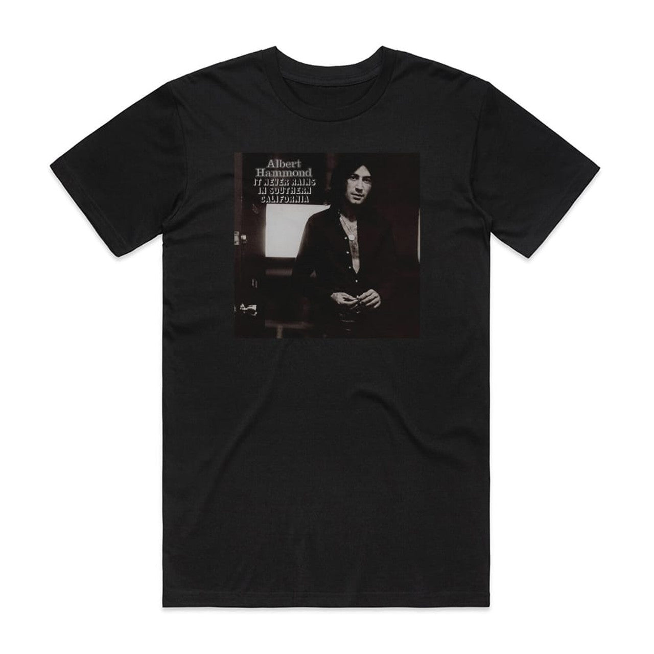 Albert Hammond It Never Rains In Southern California T-Shirt Black