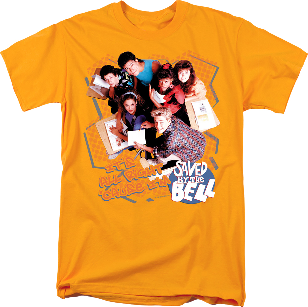 It's All Right Saved By The Bell T-Shirt