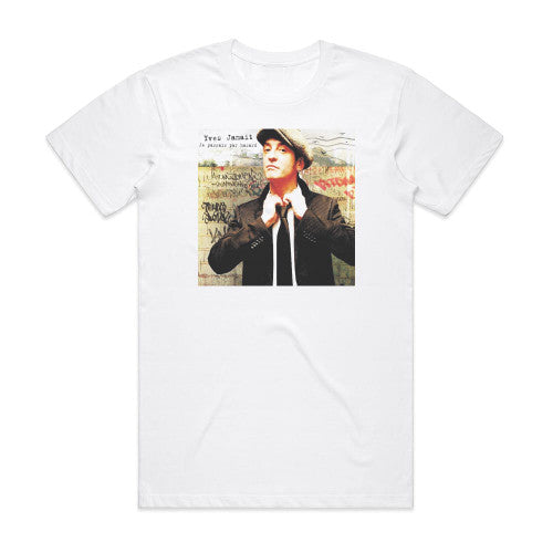 Yves Jamait Je Passais Par Hasard Album Cover T-Shirt White
