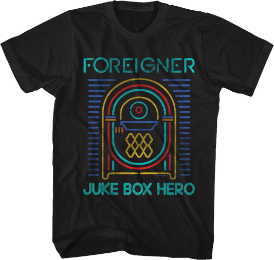 Juke Box Hero Foreigner T-Shirt