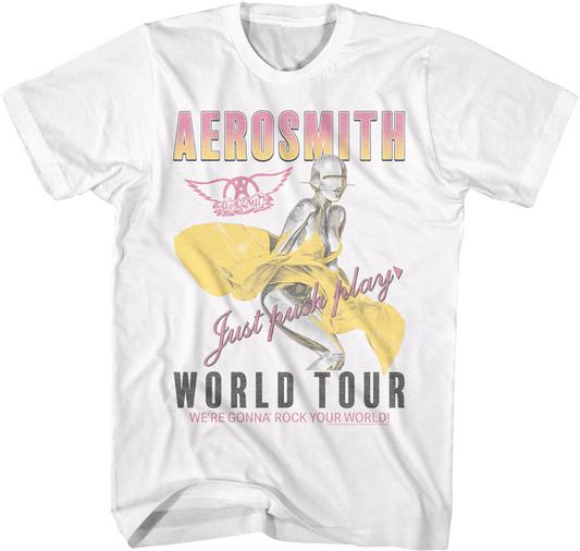 Just Push Play World Tour Aerosmith T-Shirt