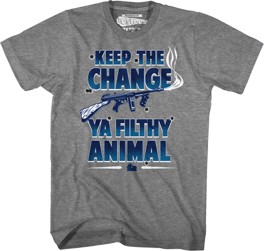 Keep The Change Ya Filthy Animal Home Alone T-Shirt