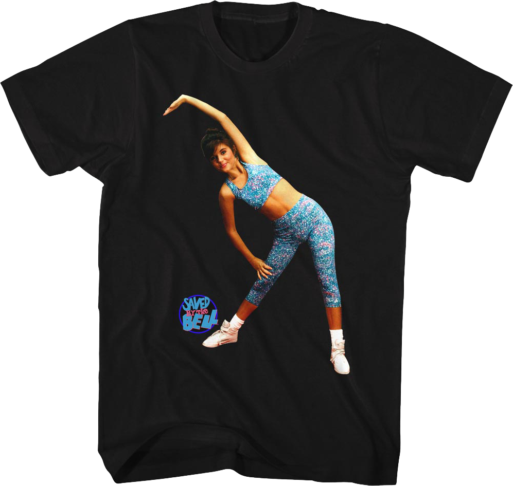 Kelly Kapowski Aerobics Saved By The Bell T-Shirt
