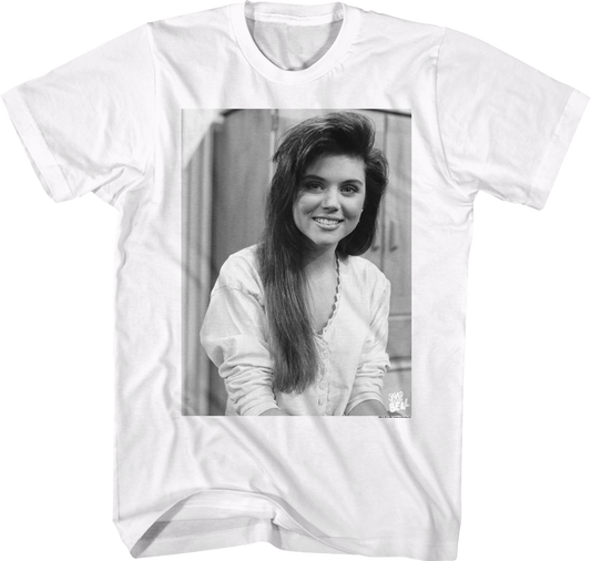 Kelly Kapowski Portrait Saved By The Bell T-Shirt