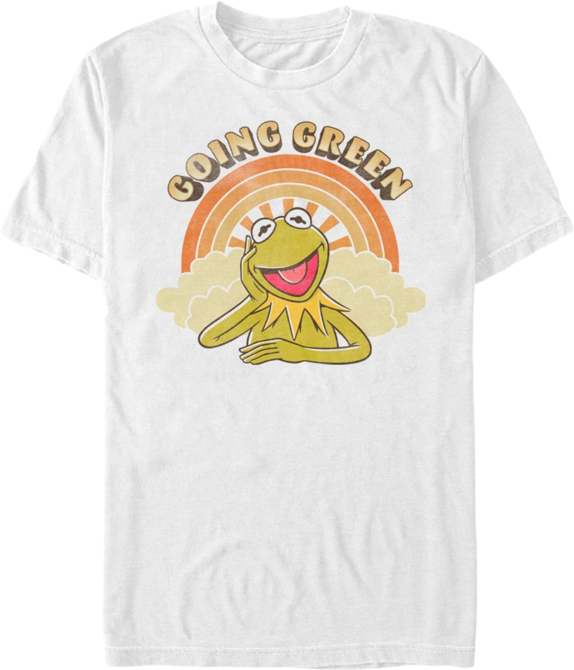 Kermit The Frog Going Green Muppets T-Shirt