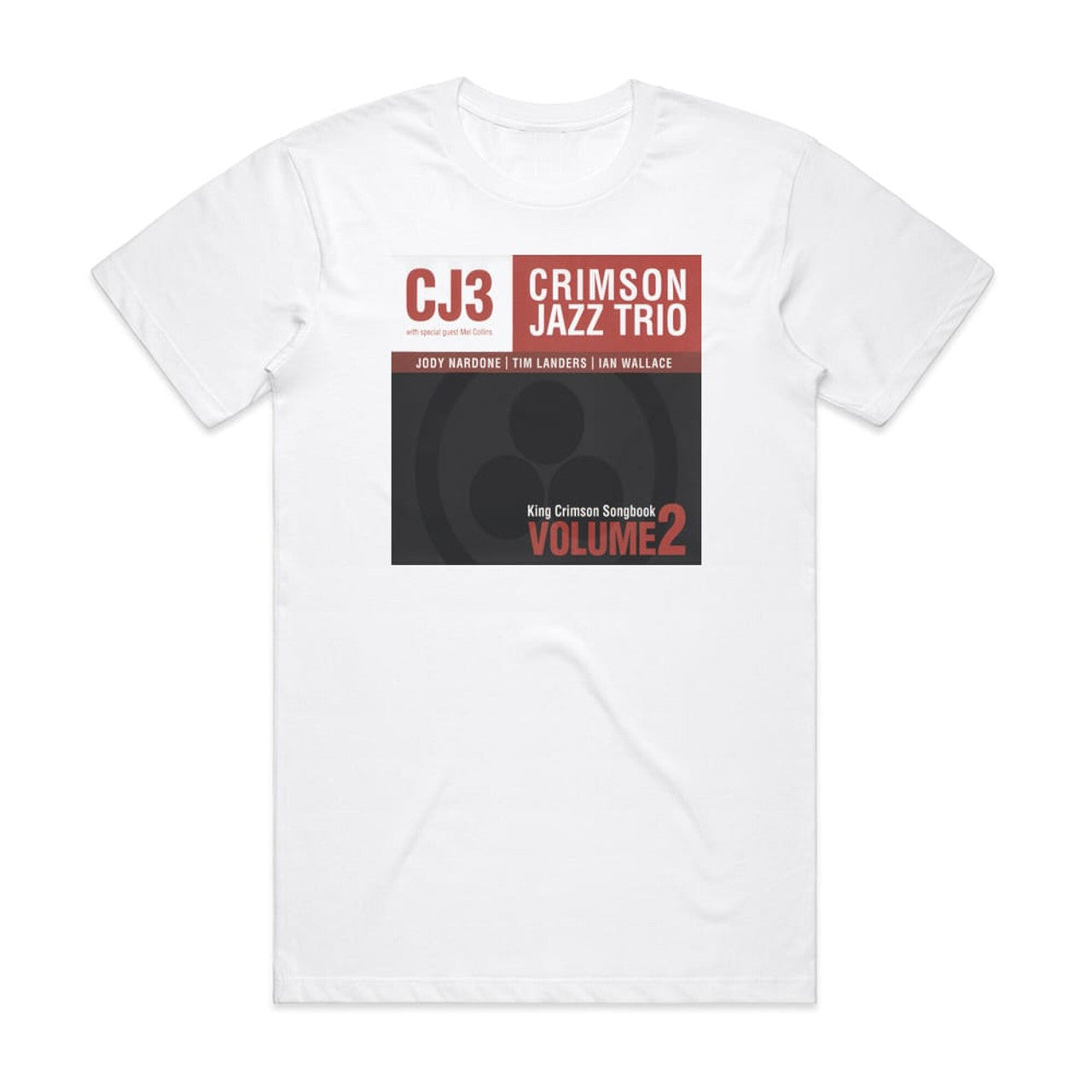 The Crimson Jazz Trio King Crimson Songbook Volume 2 1 T-Shirt White