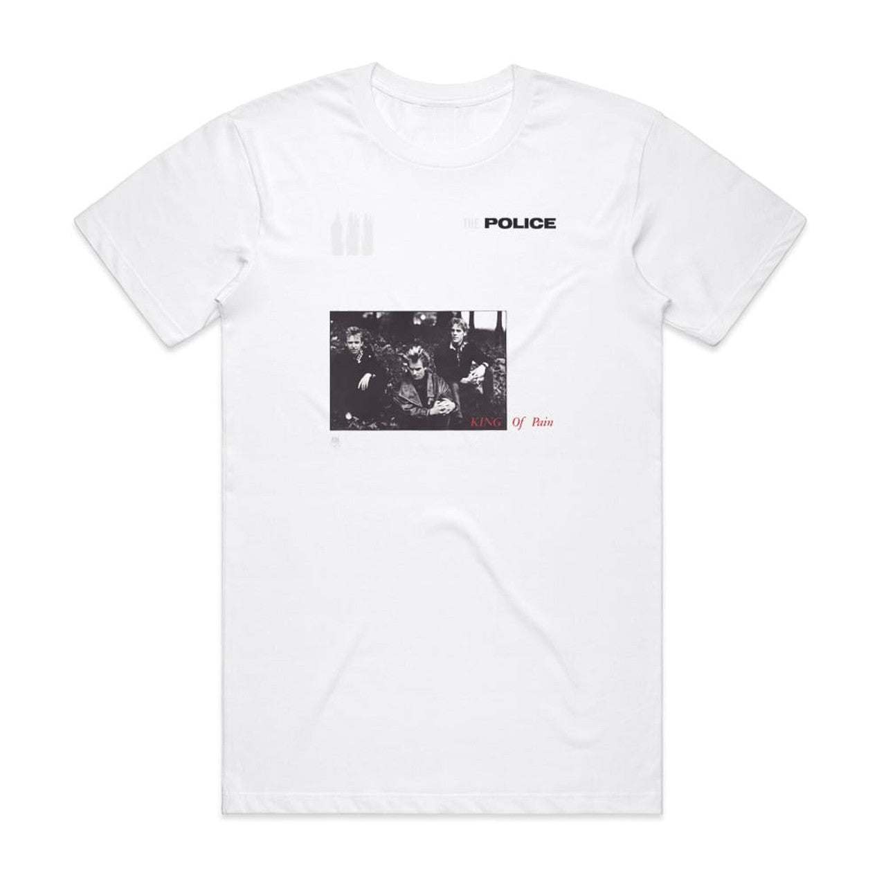 The Police King Of Pain 2 T-Shirt White
