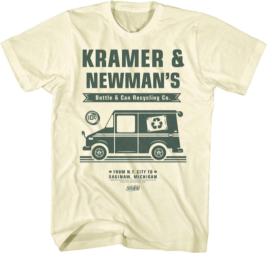 Kramer and Newman's Recycling Co. Seinfeld T-Shirt