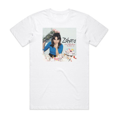 Zahara La Fabulosa Historia De Album Cover T-Shirt White