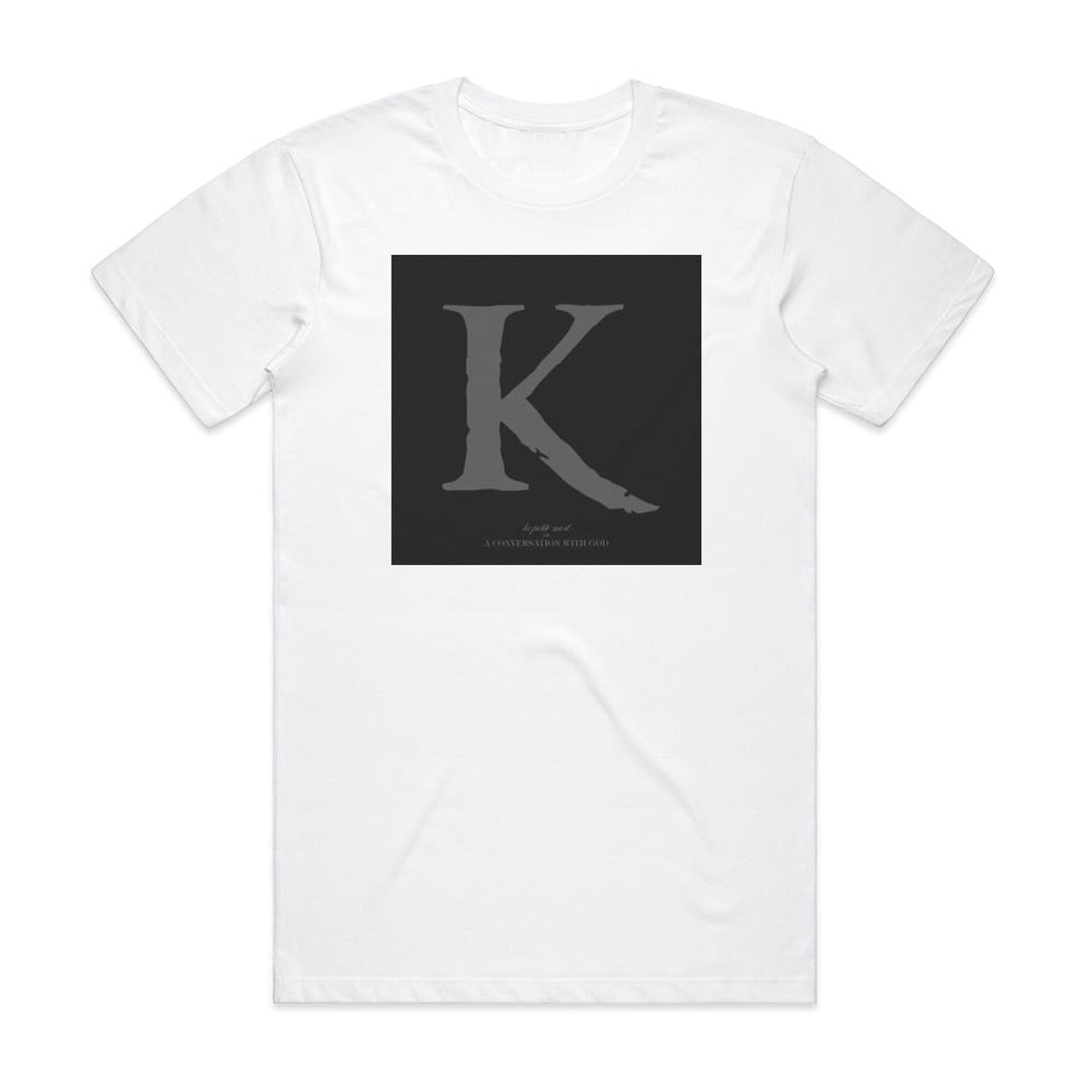 KING 810 La Petite Mort Or A Conversation With God T-Shirt White