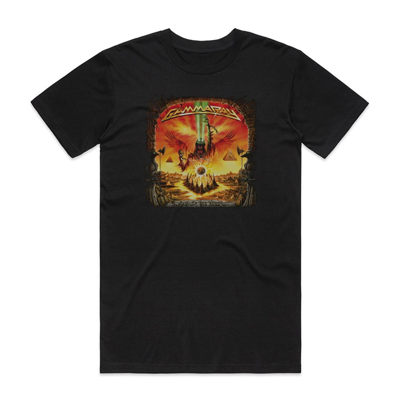 Gamma Ray Land Of The Free Ii T-Shirt Black