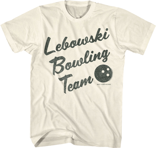 Lebowski Bowling Team Big Lebowski T-Shirt