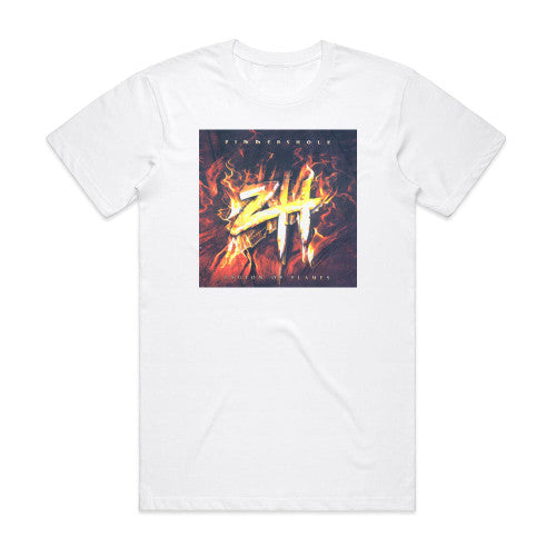 Zimmers Hole Legion Of Flames Album Cover T-Shirt White