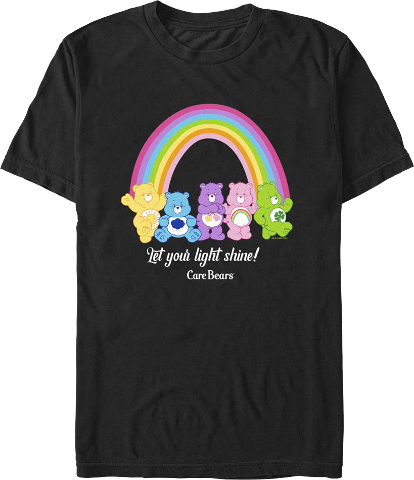 Let Your Light Shine Care Bears T-Shirt