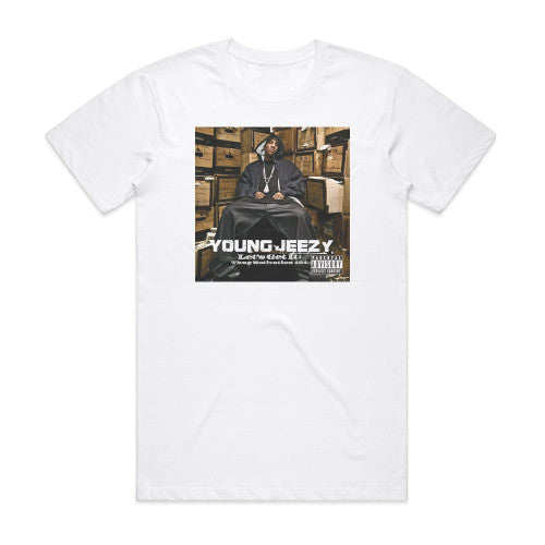 Young Jeezy Lets Get It Thug Motivation 101 Album Cover T-Shirt White