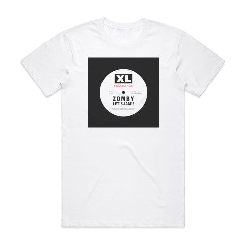 Zomby Lets Jam Album Cover T-Shirt White
