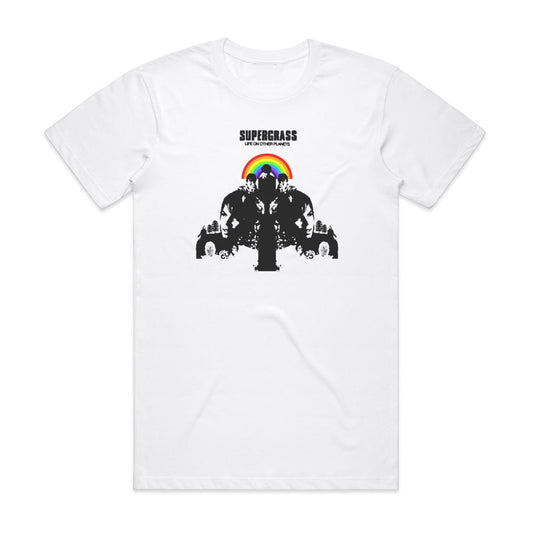 Supergrass Life On Other Planets T-Shirt White