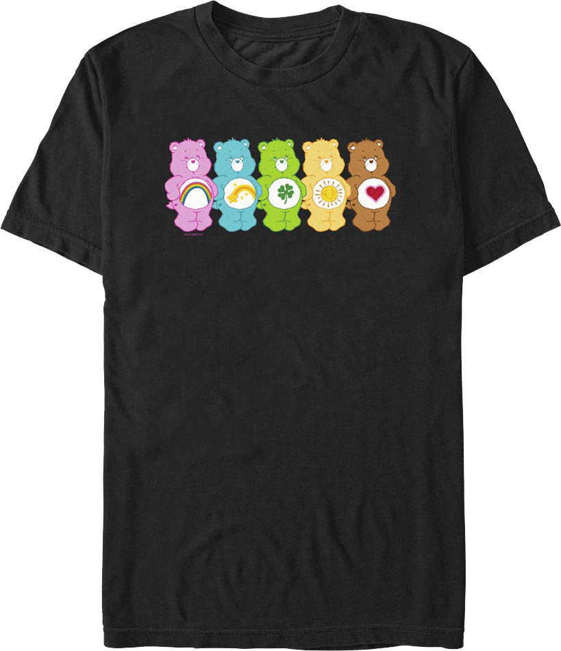 Line Up Care Bears T-Shirt