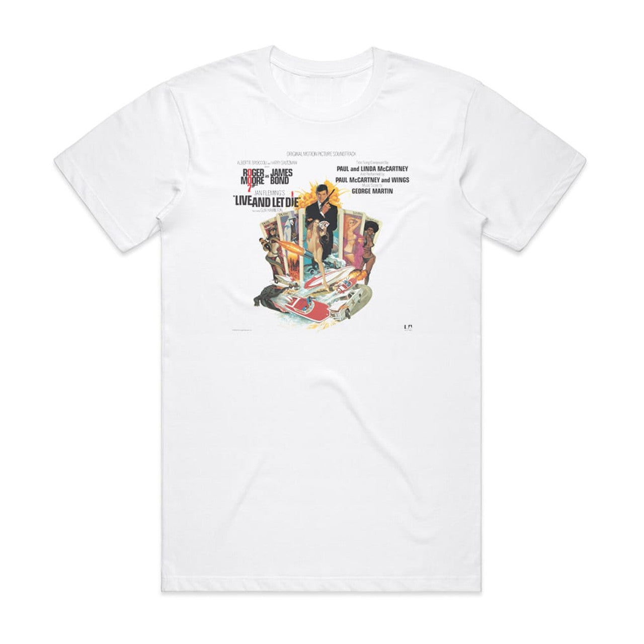 George Martin Live And Let Die T-Shirt White