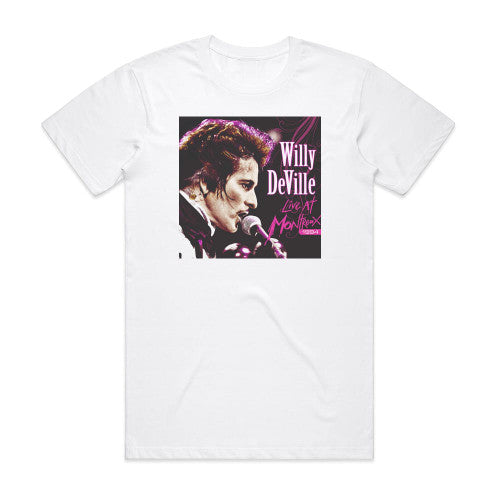 Willy DeVille Live At Montreux 1994 Album Cover T-Shirt White