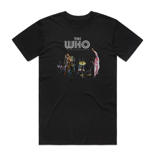 The Who Live At The Isle Of Wight Festival 1970 T-Shirt Black