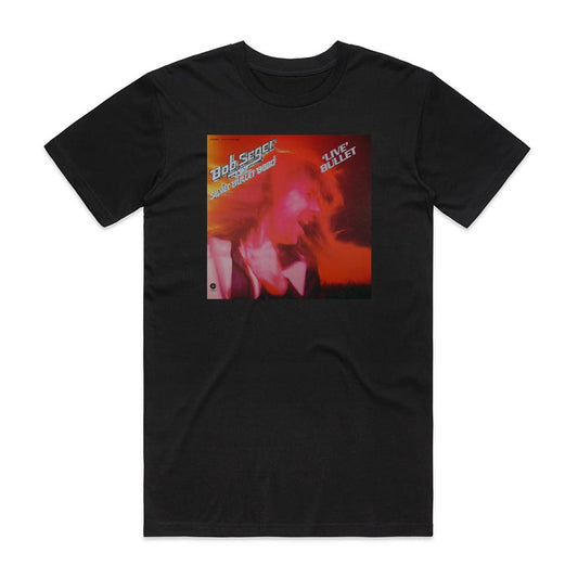 Bob Seger and The Silver Bullet Band Live Bullet T-Shirt Black