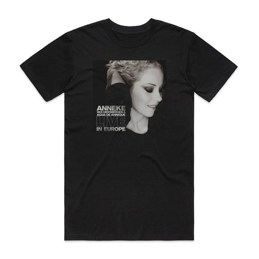 Anneke van Giersbergen Live In Europe T-Shirt Black