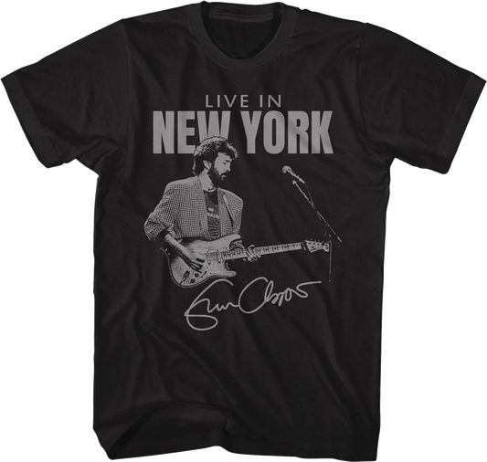 Live In New York Eric Clapton T-Shirt