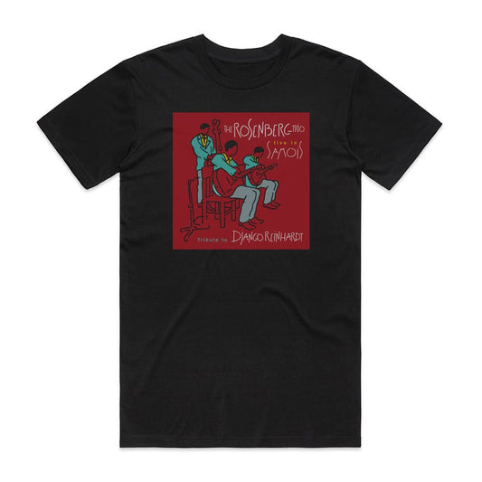 The Rosenberg Trio Live In Samois Tribute To Django Reinhardt T-Shirt Black