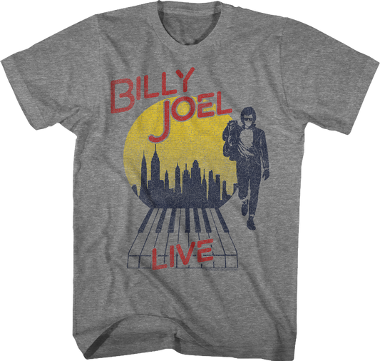 Live Silhouette Billy Joel T-Shirt