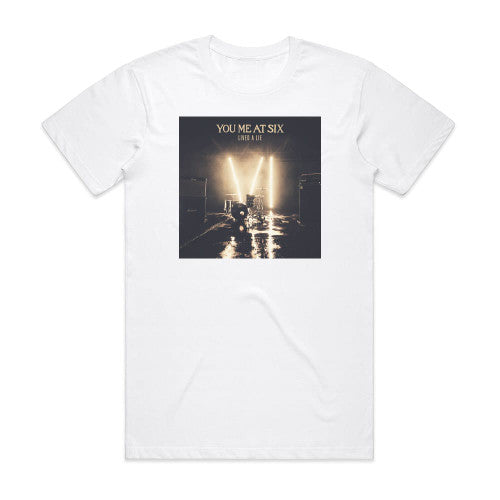 You Me At Six Lived A Lie Album Cover T-Shirt White