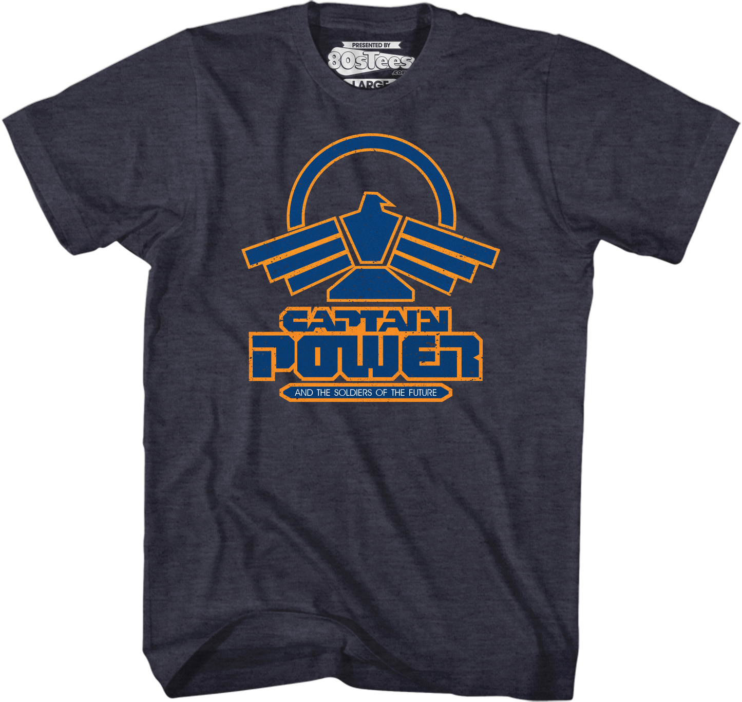 Logo Captain Power and the Soldiers of the Future T-Shirt