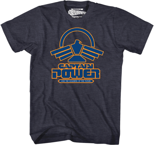 Logo Captain Power and the Soldiers of the Future T-Shirt