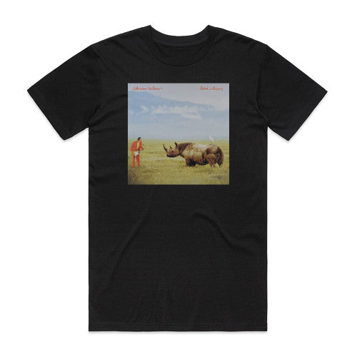 Adrian Belew Lone Rhino Album Cover T-Shirt Black