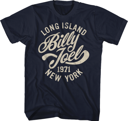 Long Island 1971 Billy Joel T-Shirt