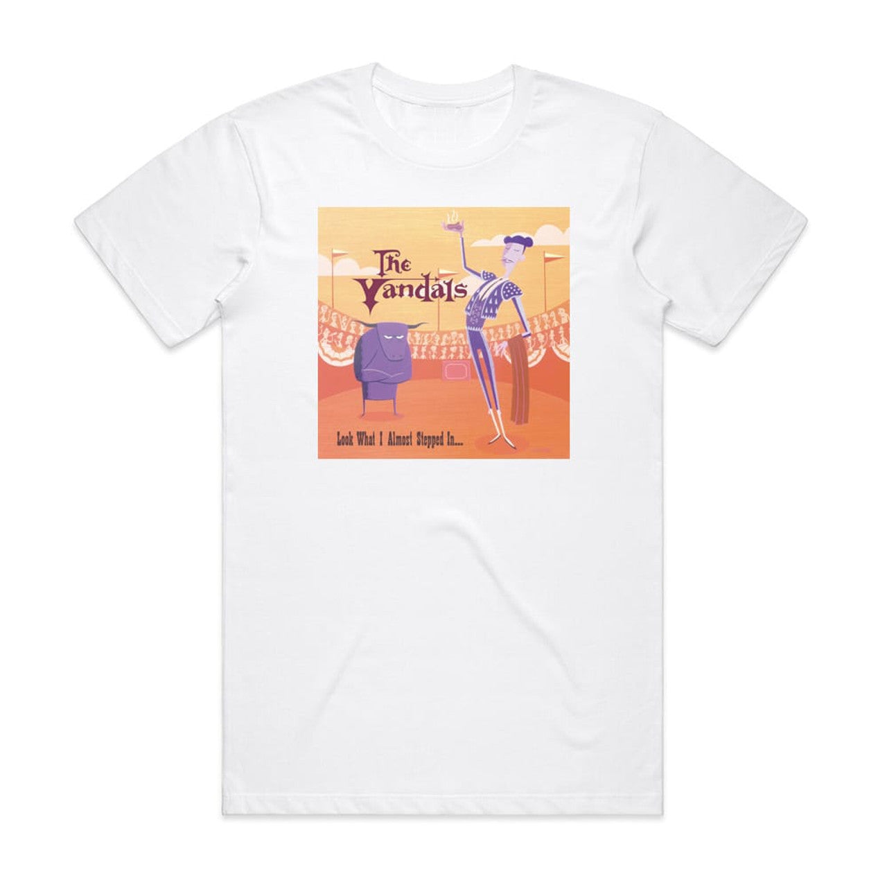 The Vandals Look What I Almost Stepped In T-Shirt White