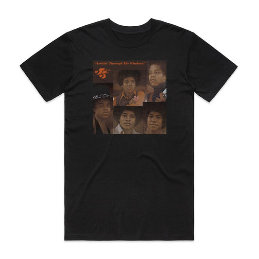 The Jackson 5 Lookin Through The Windows T-Shirt Black