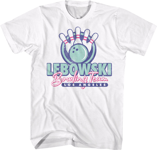 Los Angeles Bowling Team Big Lebowski T-Shirt