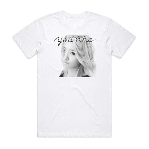 Younha Lost In Love Album Cover T-Shirt White