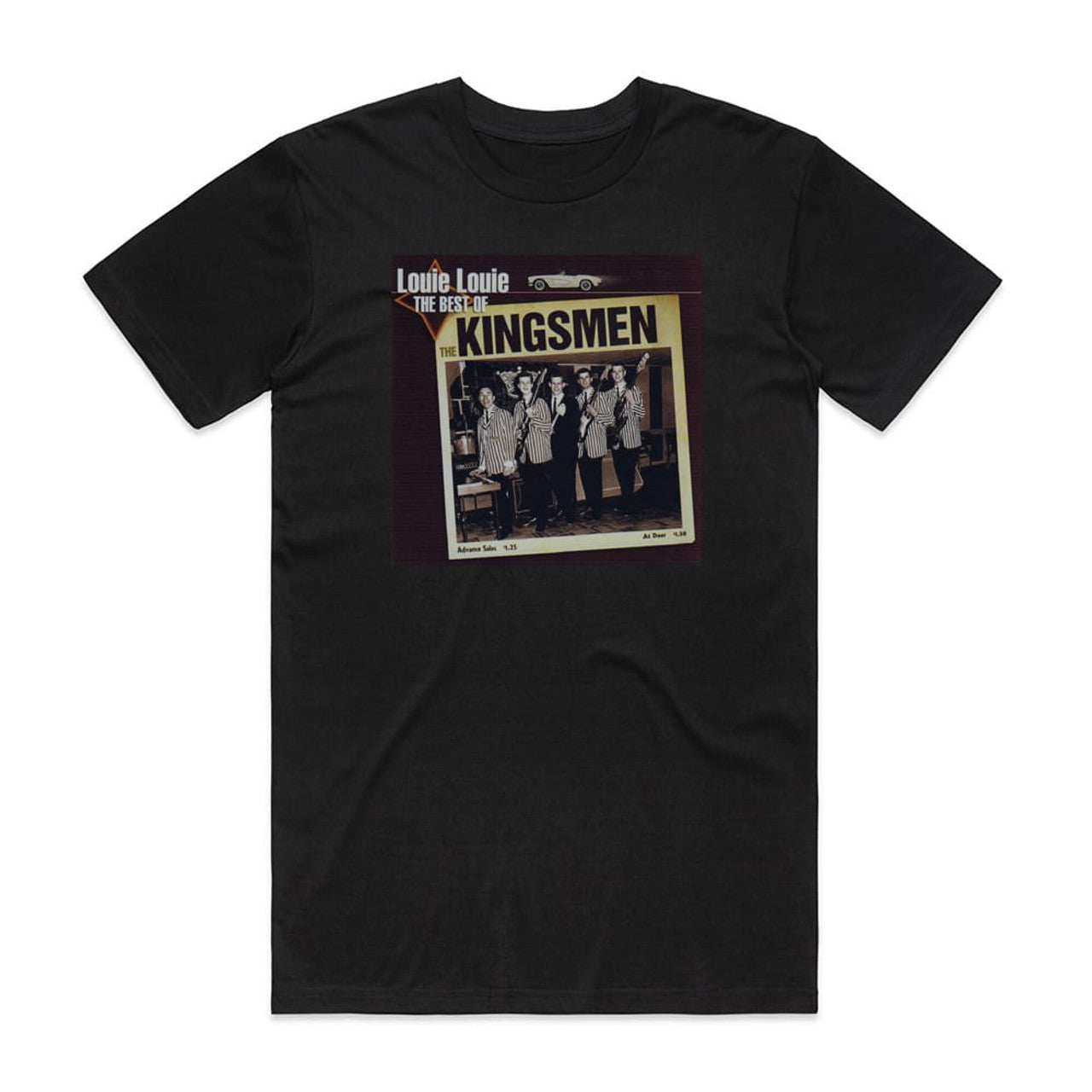 The Kingsmen Louie Louie The Best Of The Kingsmen T-Shirt Black