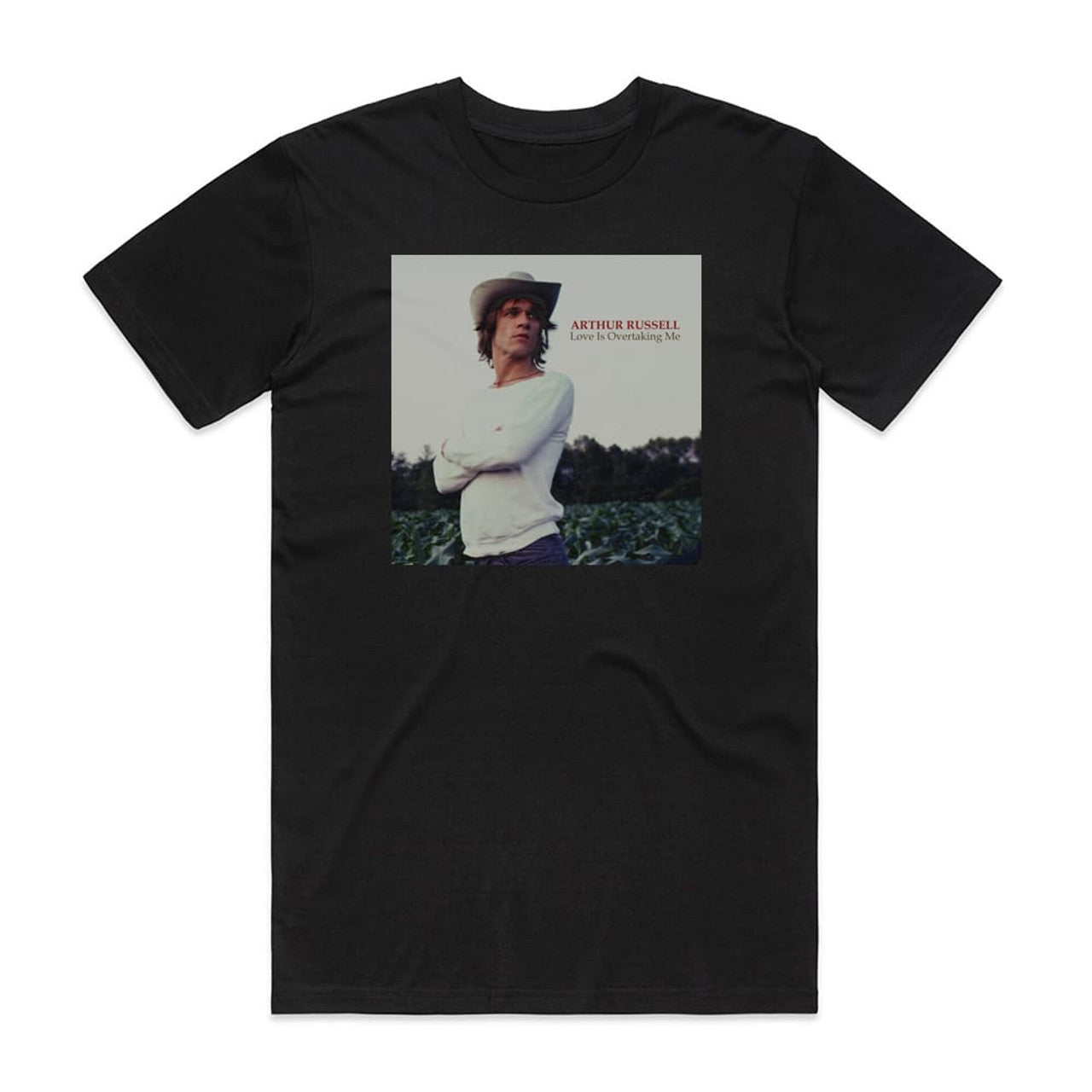 Arthur Russell Love Is Overtaking Me T-Shirt Black