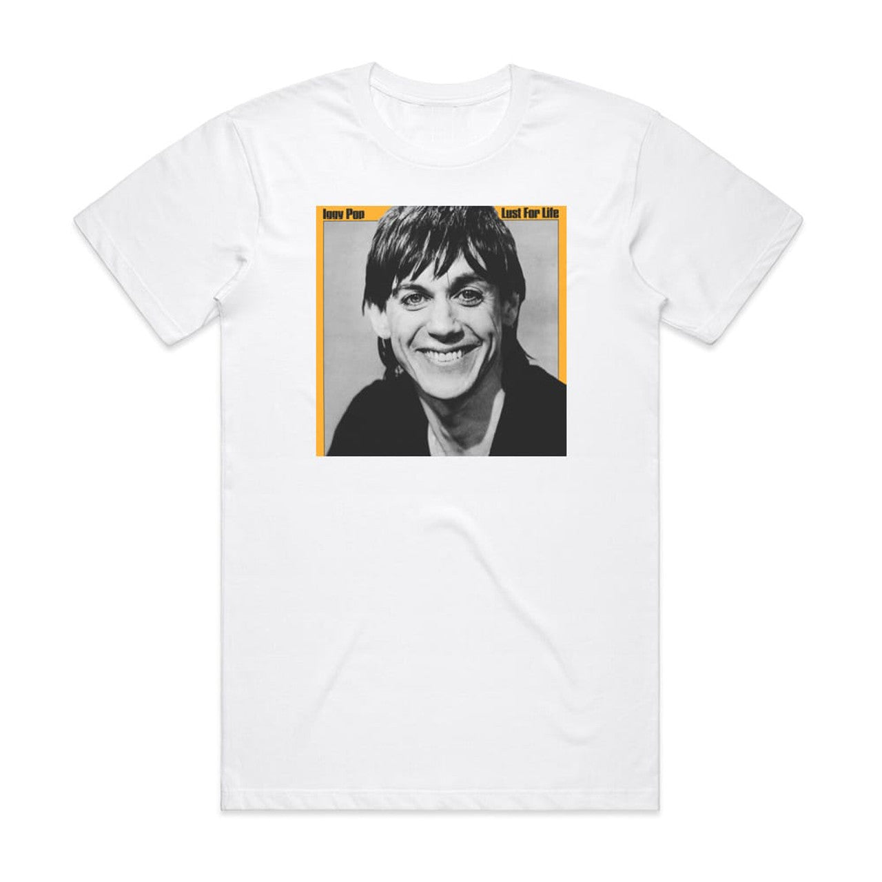 Iggy Pop Lust For Life 3 T-Shirt White